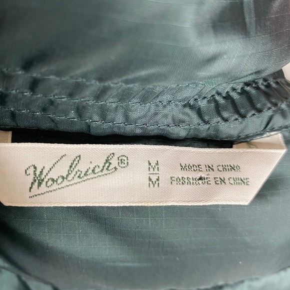 Woolrich Puffer Vest Wool & Polyester Insulation Medium - Picture 9 of 14